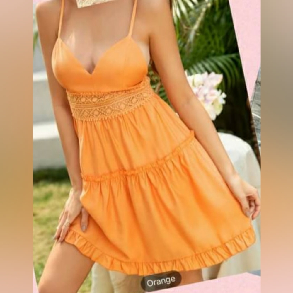 🛍 Cute Orange Dress 🧡